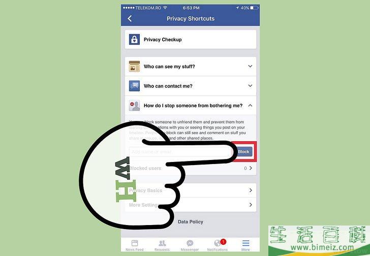 怎么在Facebook上控制给你发送消息的用户