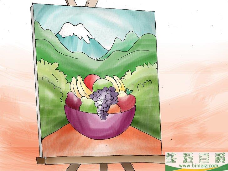 怎么创作压克力彩画