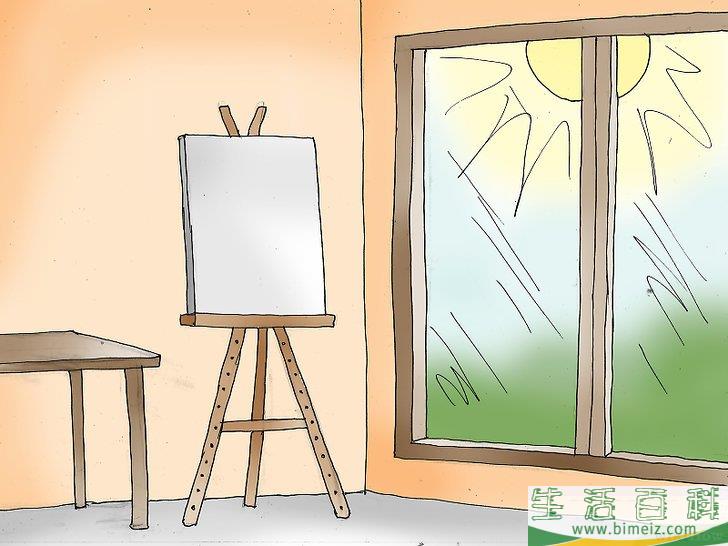 怎么创作压克力彩画