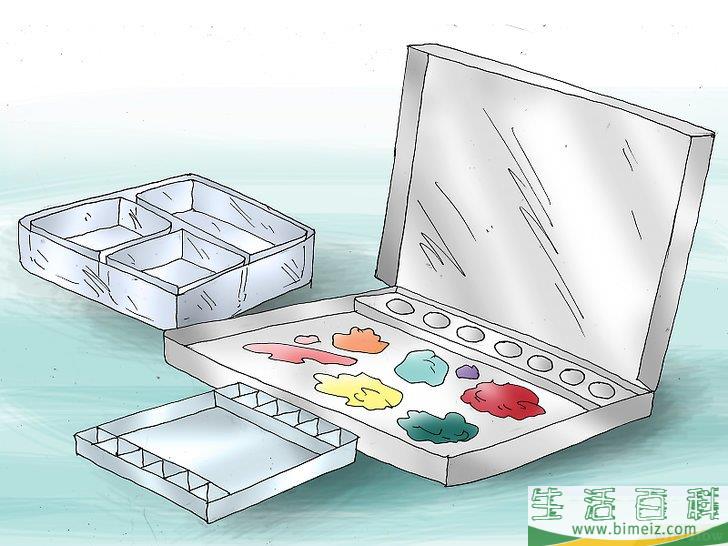 怎么创作压克力彩画