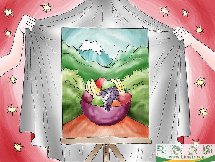 怎么创作压克力彩画
