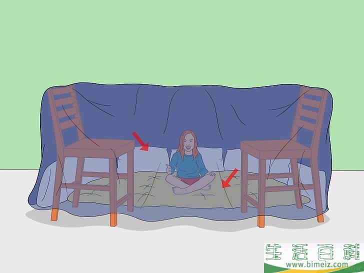 怎么搭建枕头城堡