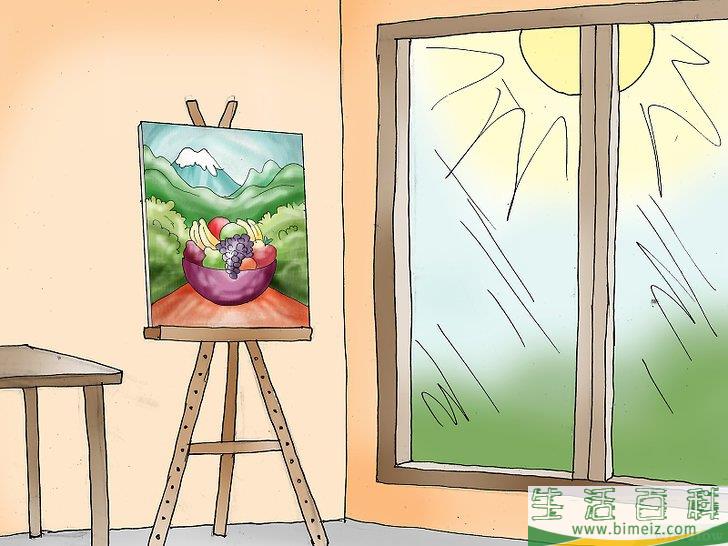 怎么创作压克力彩画