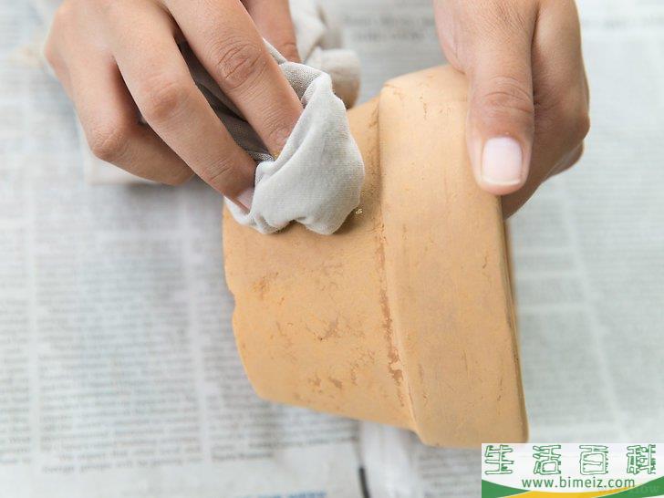 怎么给新陶罐上色