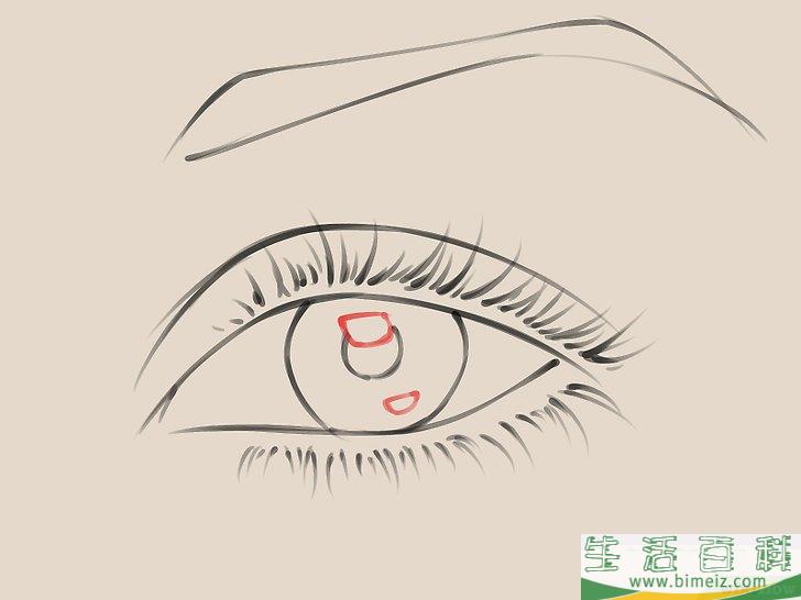 怎么把女性的眼睛画得惟妙惟肖
