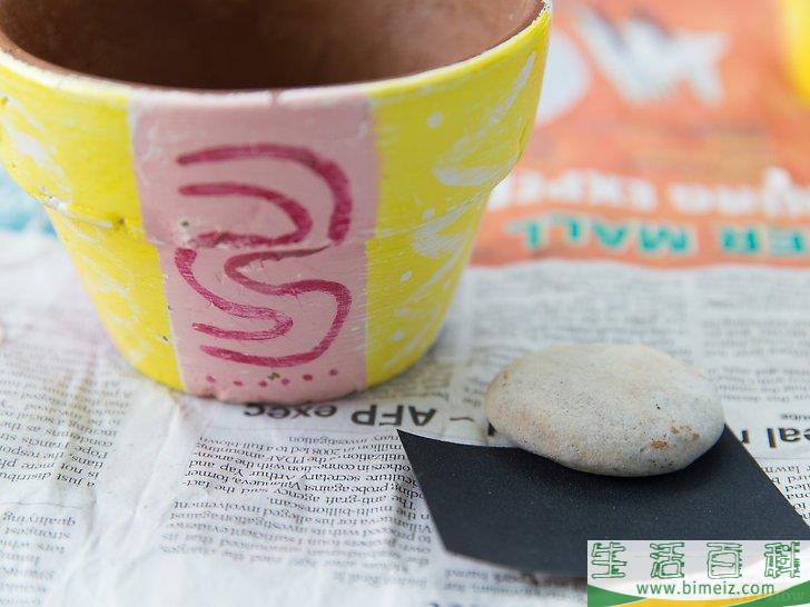 怎么给新陶罐上色
