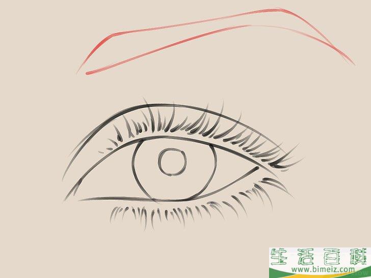 怎么把女性的眼睛画得惟妙惟肖
