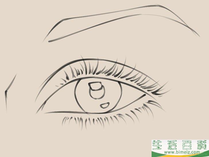 怎么把女性的眼睛画得惟妙惟肖
