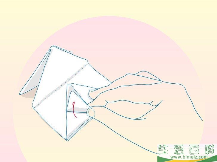 怎么折便条