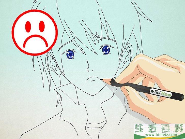怎么画男性漫画人物的脸