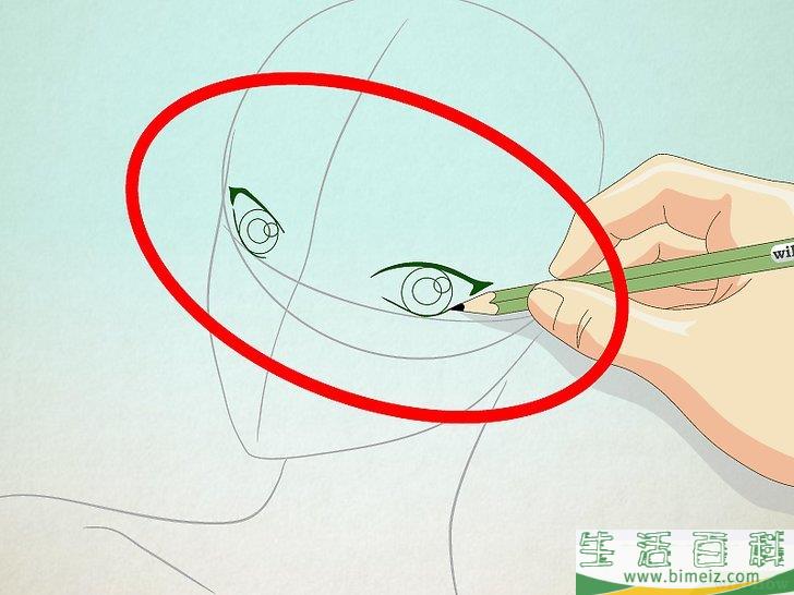 怎么画男性漫画人物的脸