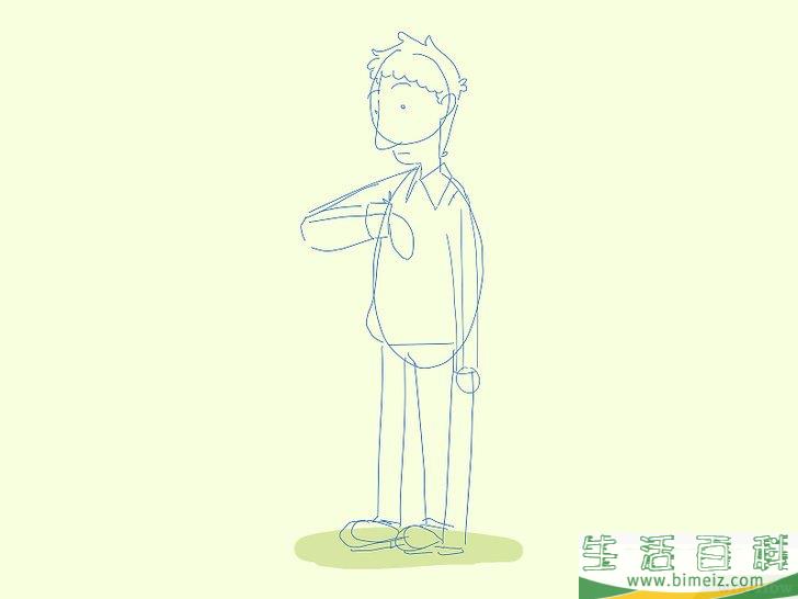 怎么画卡通人物