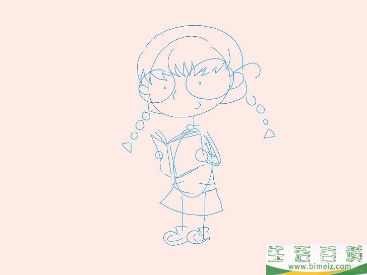 怎么画卡通人物