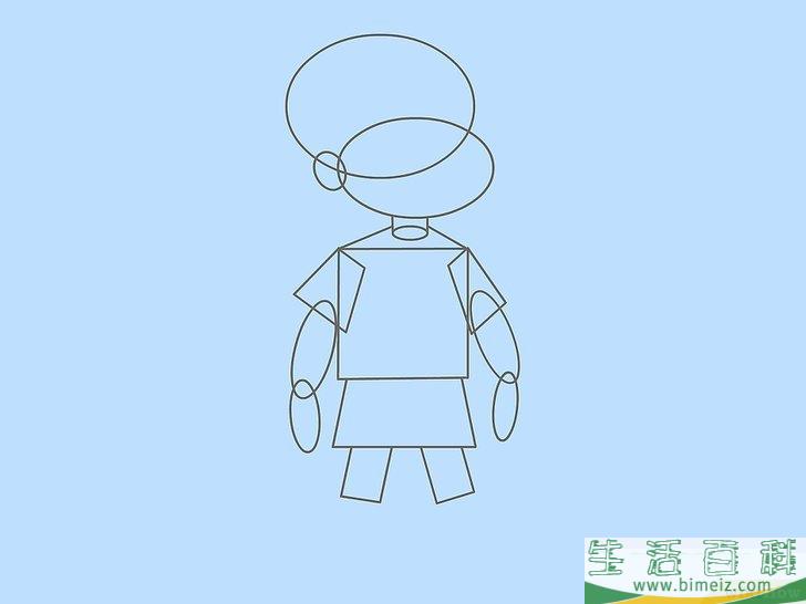 怎么画卡通人物