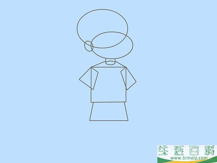 怎么画卡通人物