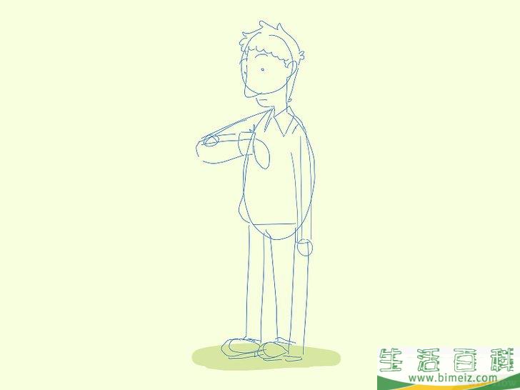 怎么画卡通人物
