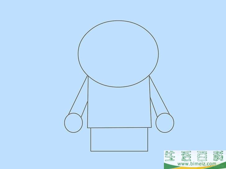 怎么画卡通人物
