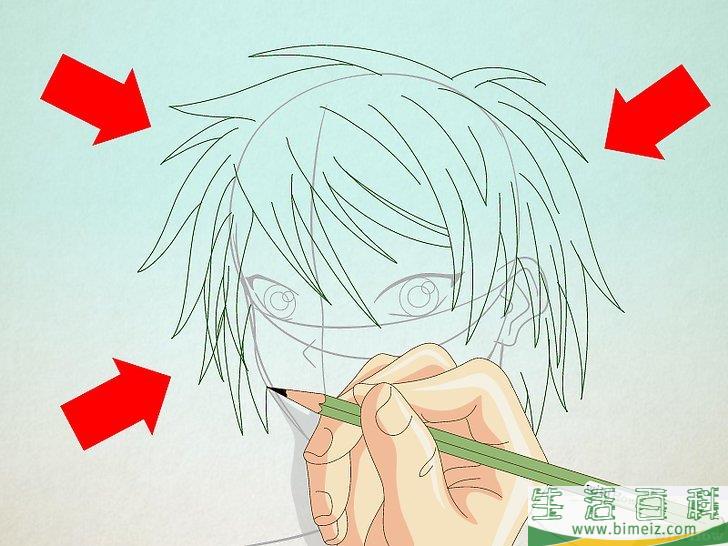 怎么画男性漫画人物的脸