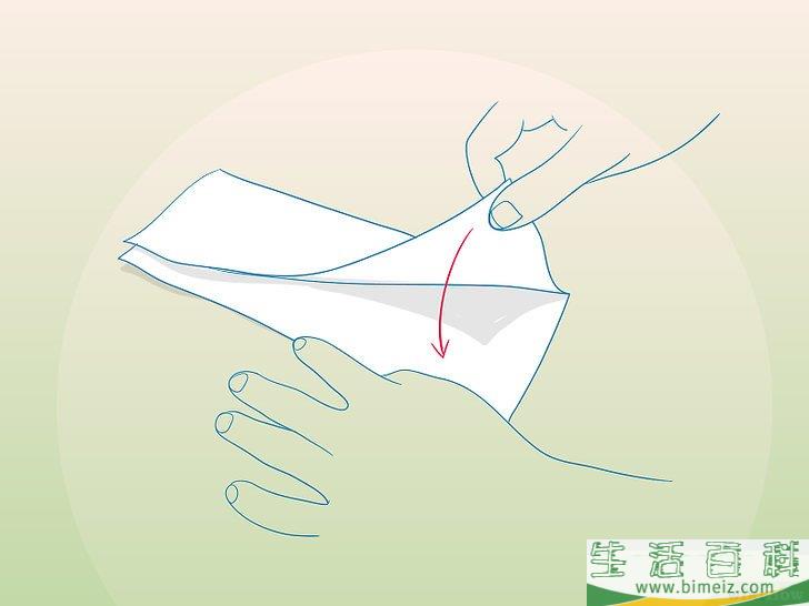 怎么折便条