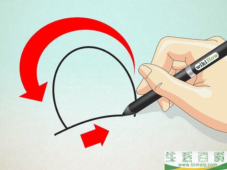 怎么画一只眼睛