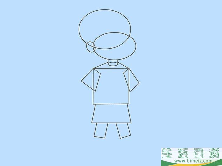 怎么画卡通人物