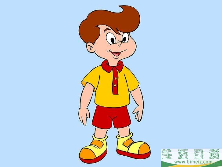 怎么画卡通人物