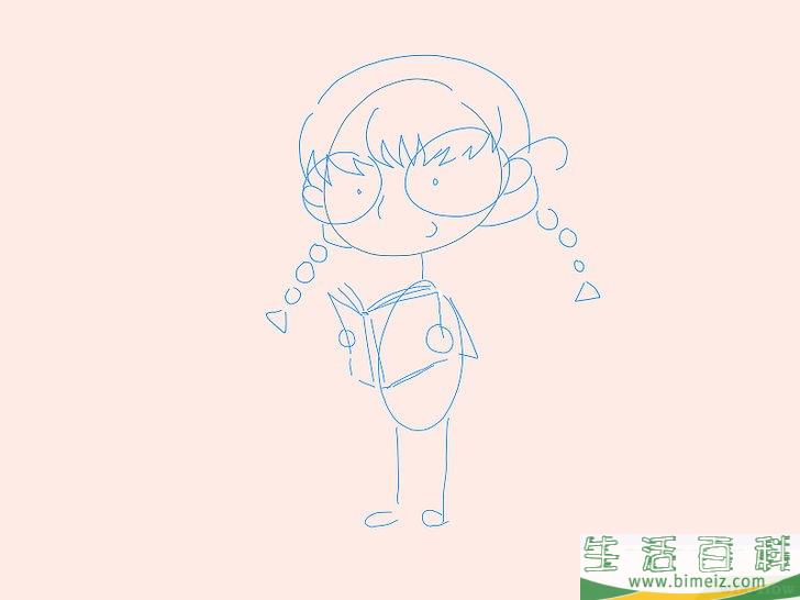 怎么画卡通人物