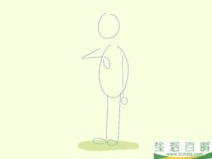 怎么画卡通人物
