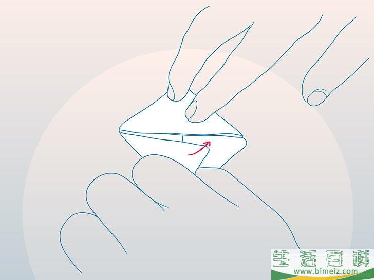 怎么折便条