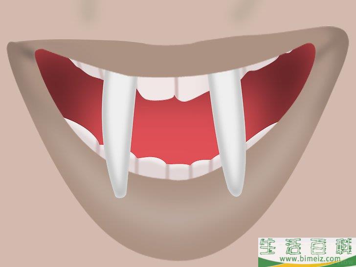 怎么制作吸血鬼獠牙
