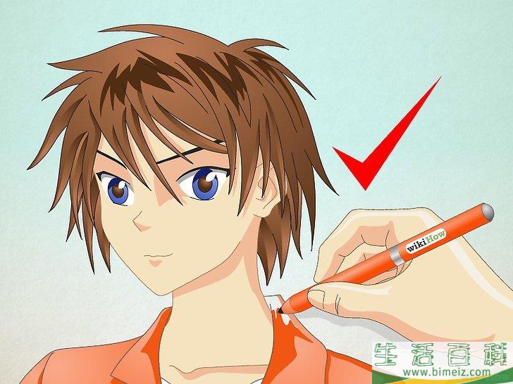 怎么画男性漫画人物的脸