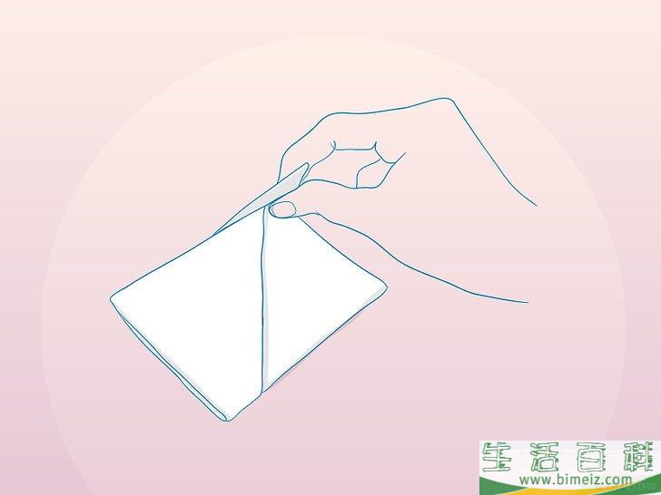 怎么折便条