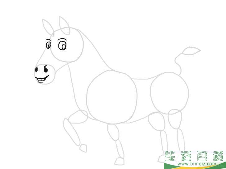 怎么画斑马