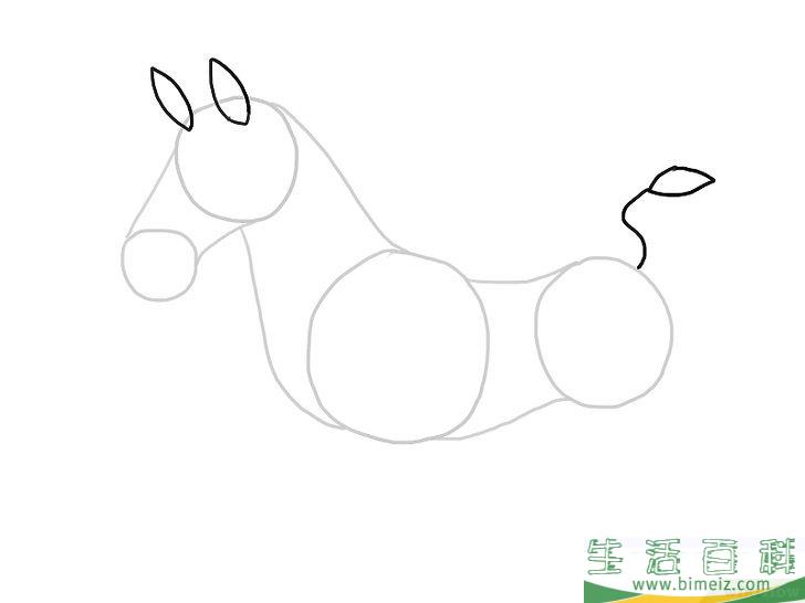 怎么画斑马