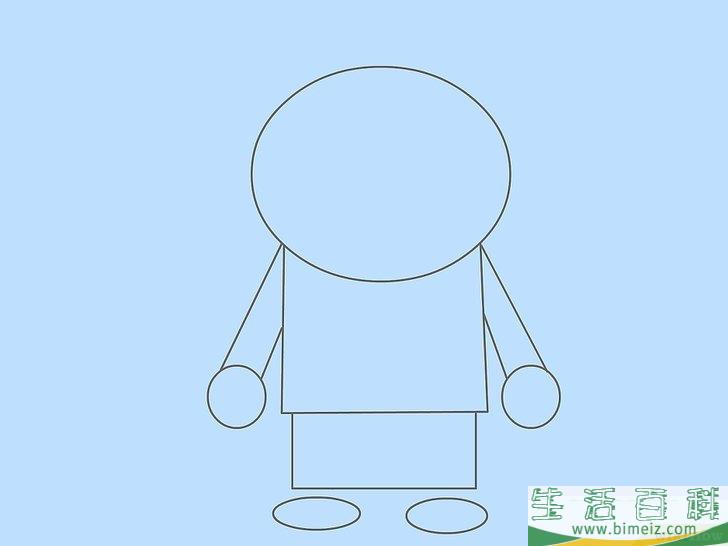 怎么画卡通人物