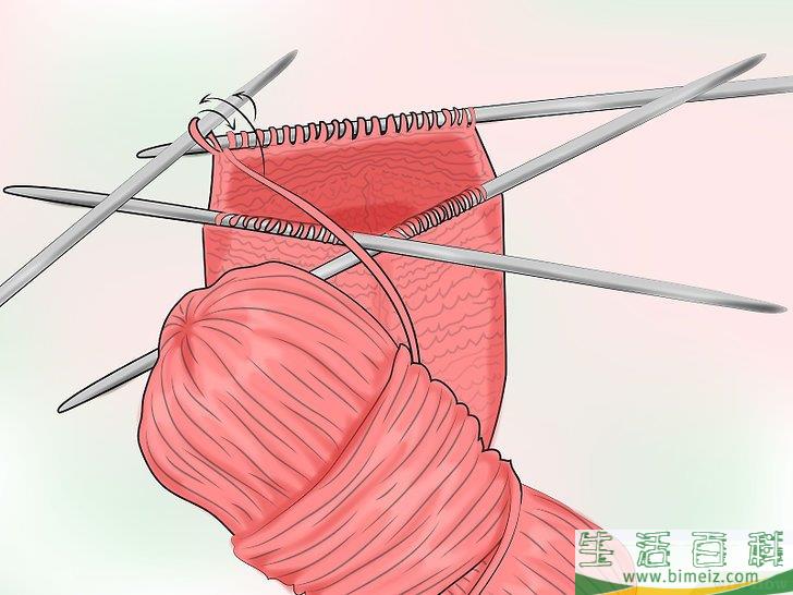 怎么织袜子