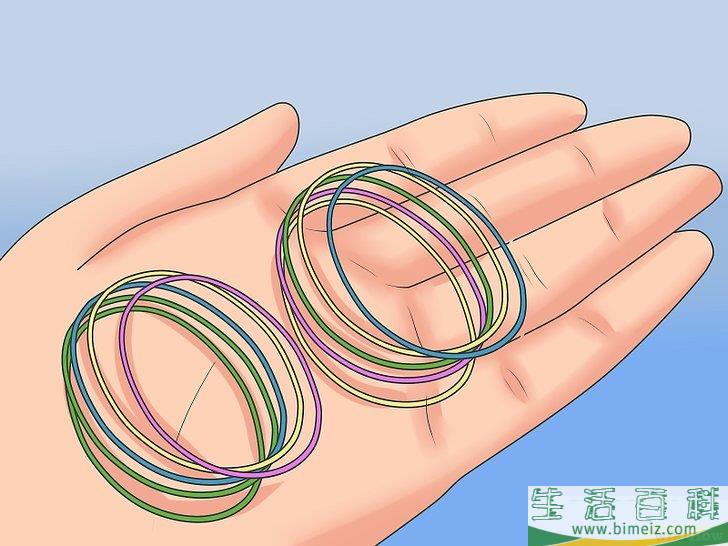 怎么制作彩虹织机橡皮筋手链