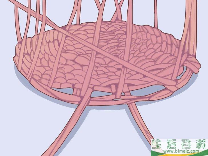 怎么织一个篮子