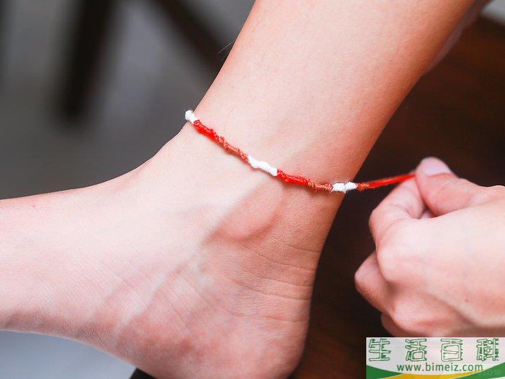 怎么编脚链