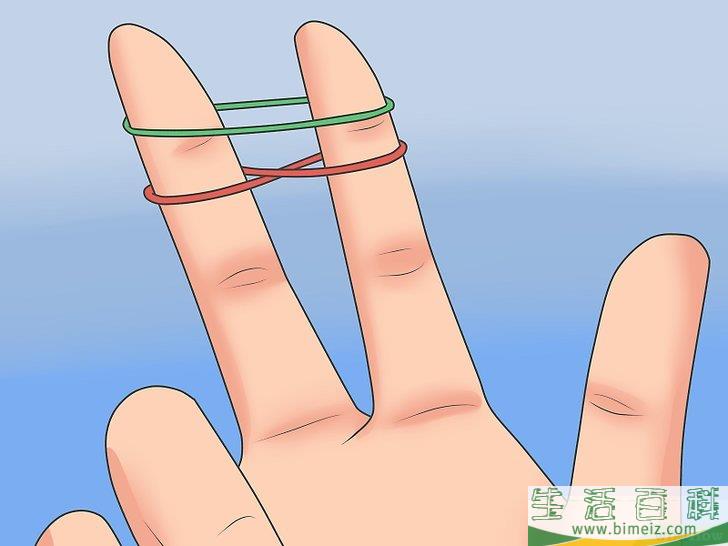 怎么制作彩虹织机橡皮筋手链