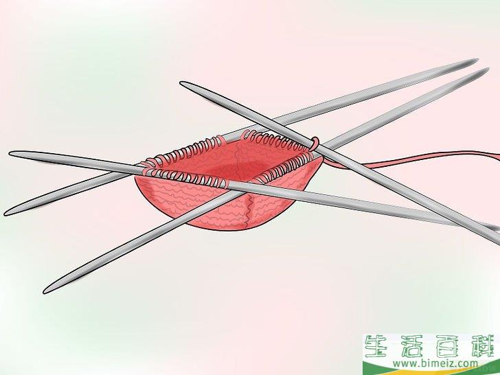 怎么织袜子