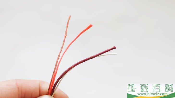 怎么编麻花手链