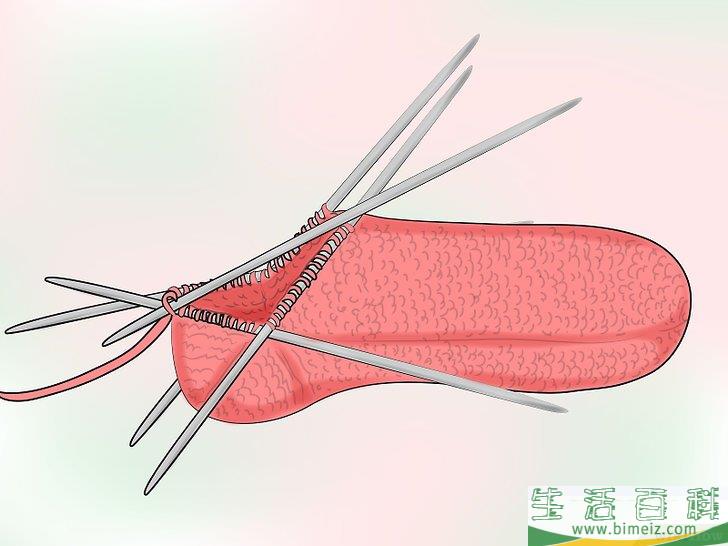 怎么织袜子