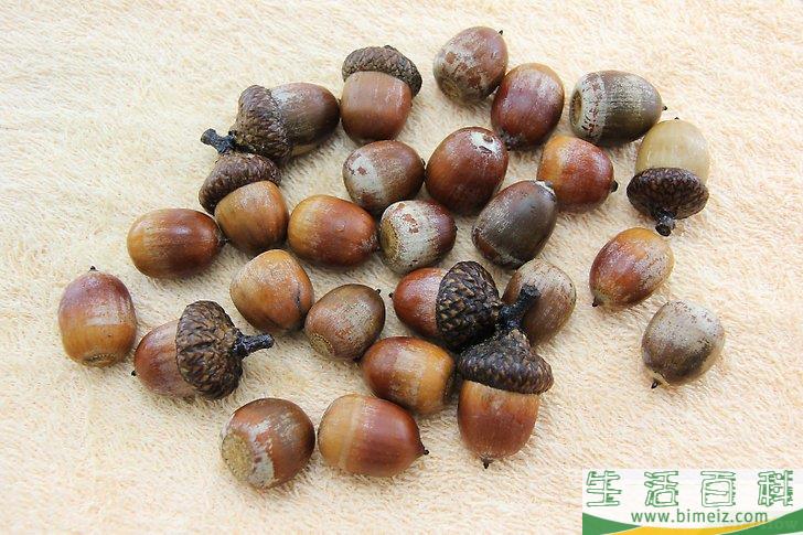 怎么干燥用来制作工艺品的橡子