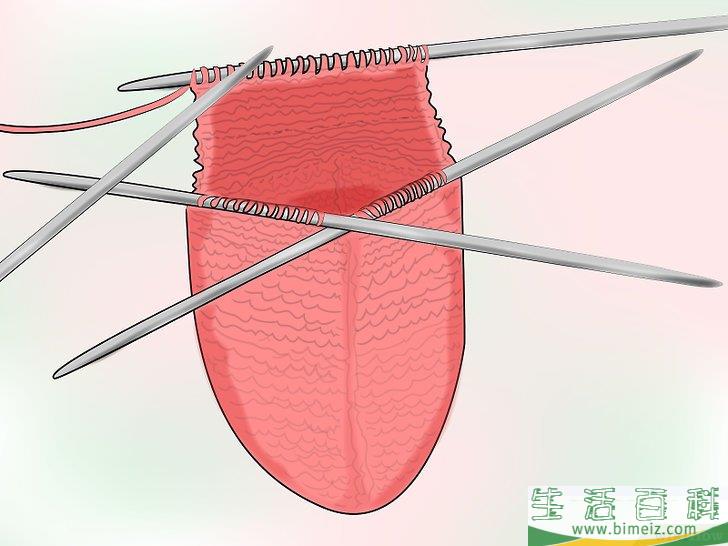 怎么织袜子