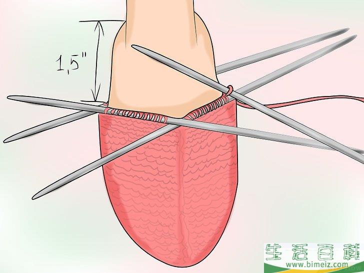 怎么织袜子
