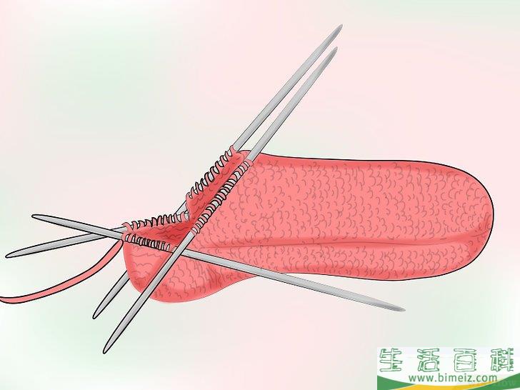 怎么织袜子