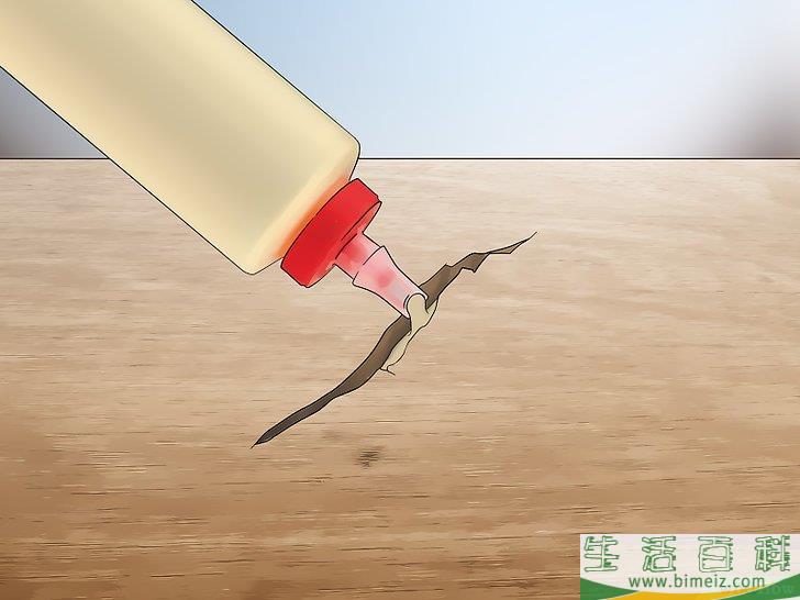 怎么填补木头的裂缝