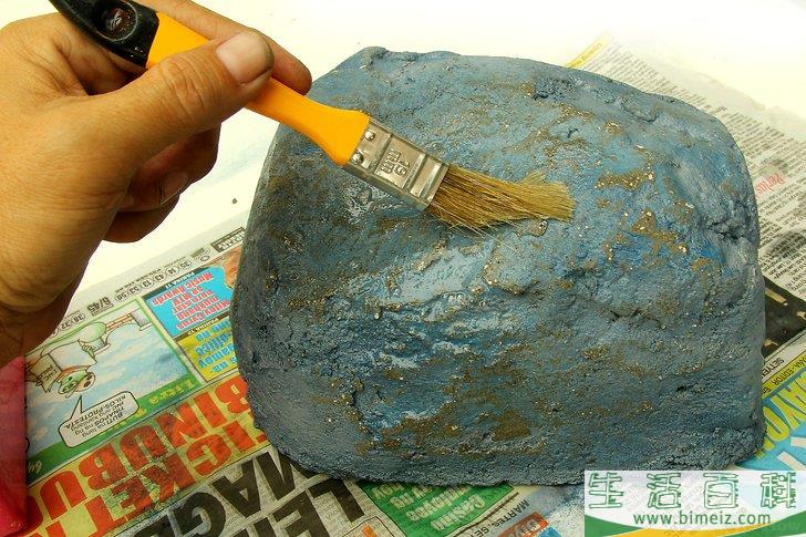 怎么用水泥砂浆制作假岩石