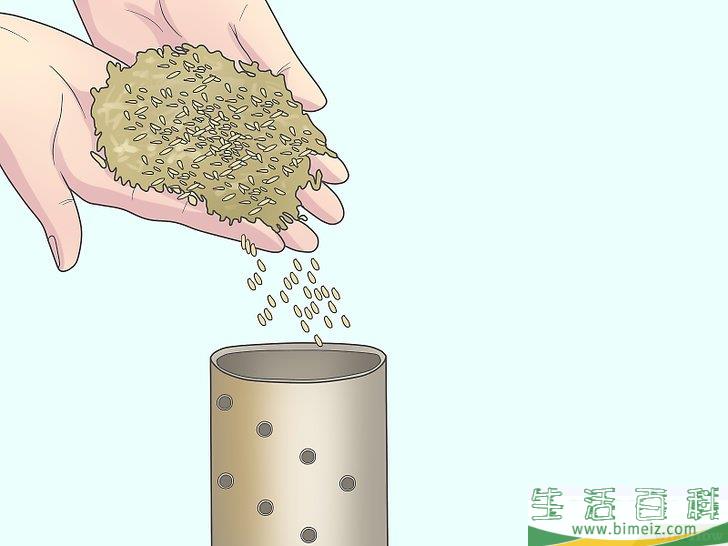 怎么制作雨声棒
